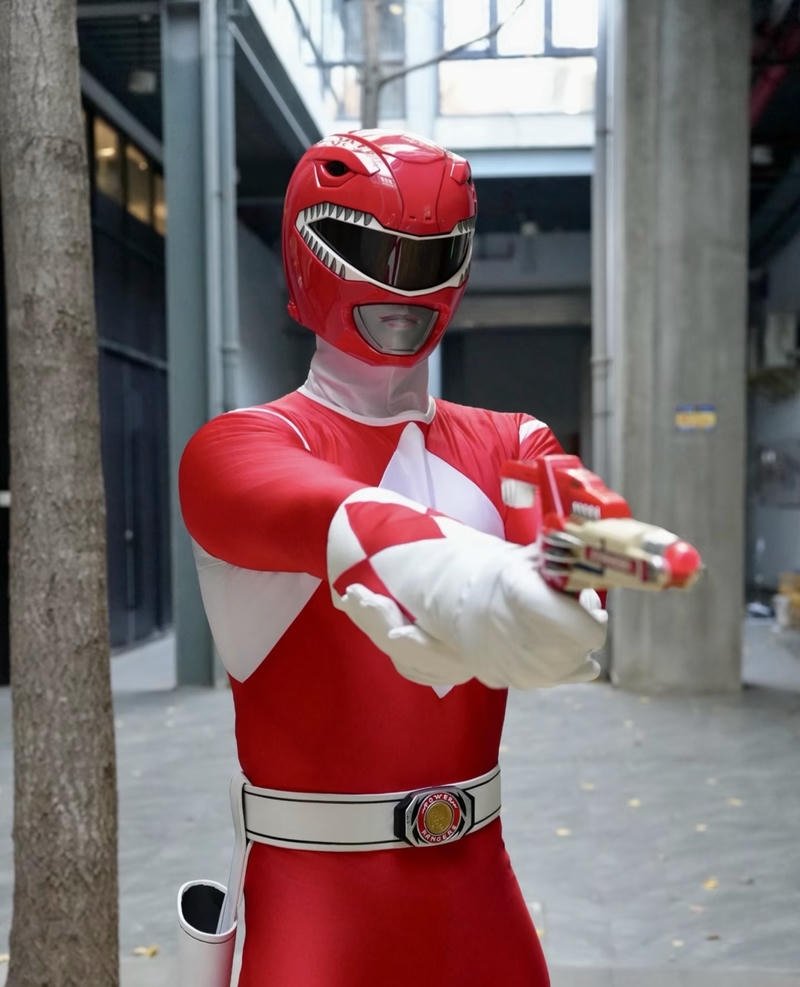 Cosplay siêu nhân với dáng vẻ linh hoạt nhanh nhẹn