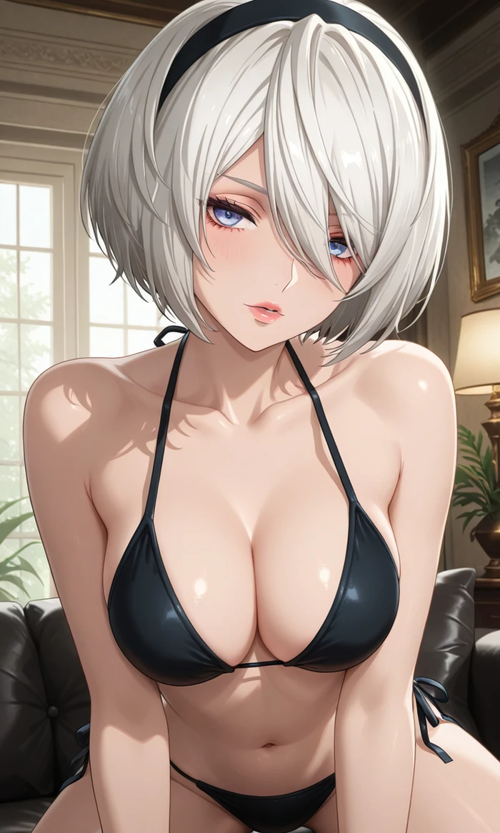 Hình 2B hentai cosplay mông đít đầy đặn quyến rũ