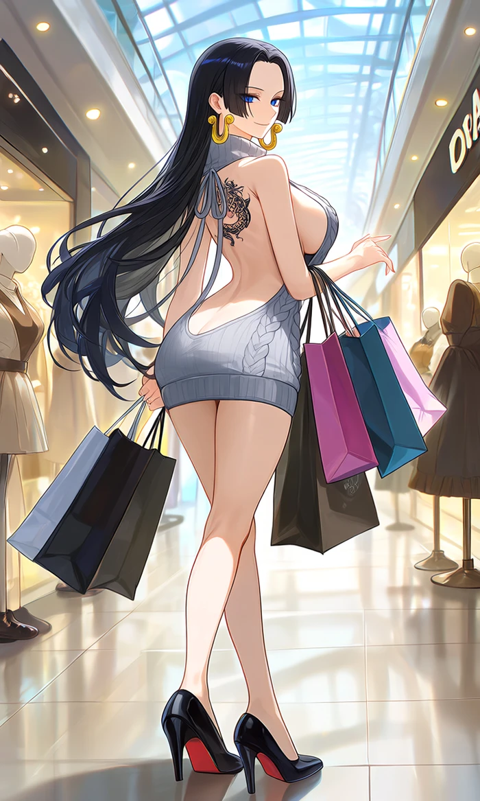 Hình Boa Hancock hentai nude nóng bỏng cuốn hút