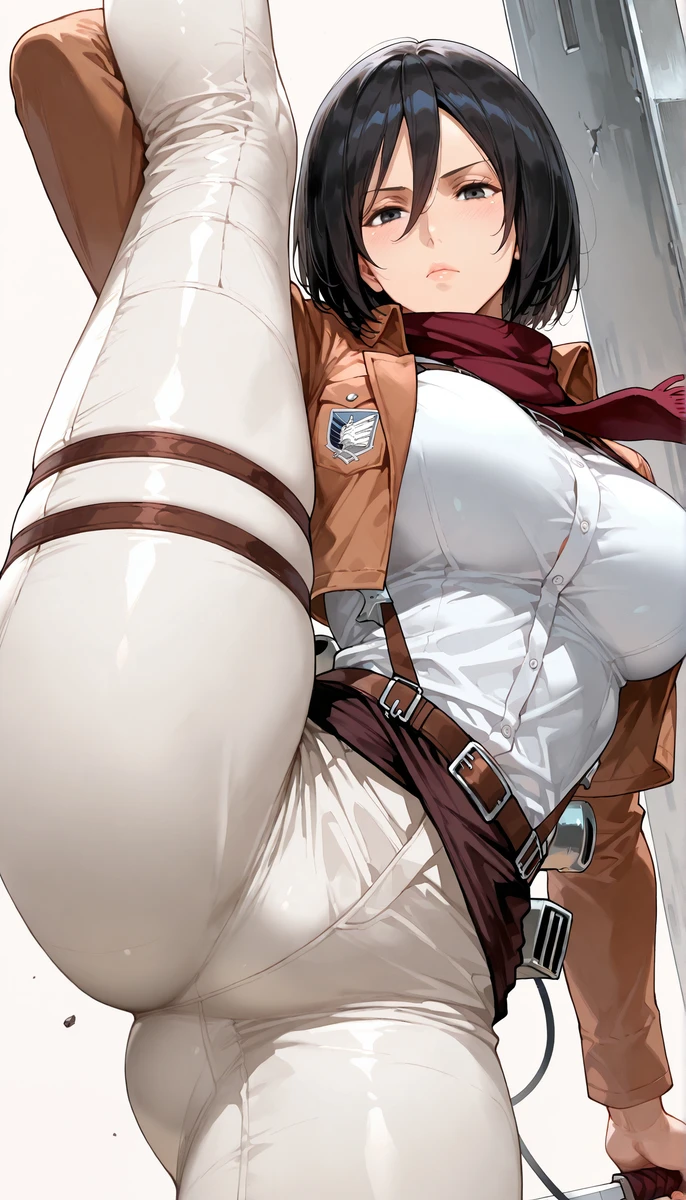 Hình Mikasa AOT Attack on Titan 18+ vú khủng