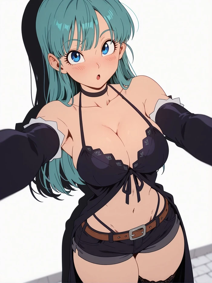 Hình ảnh Bulma R34 manga ngực khủng gợi dục