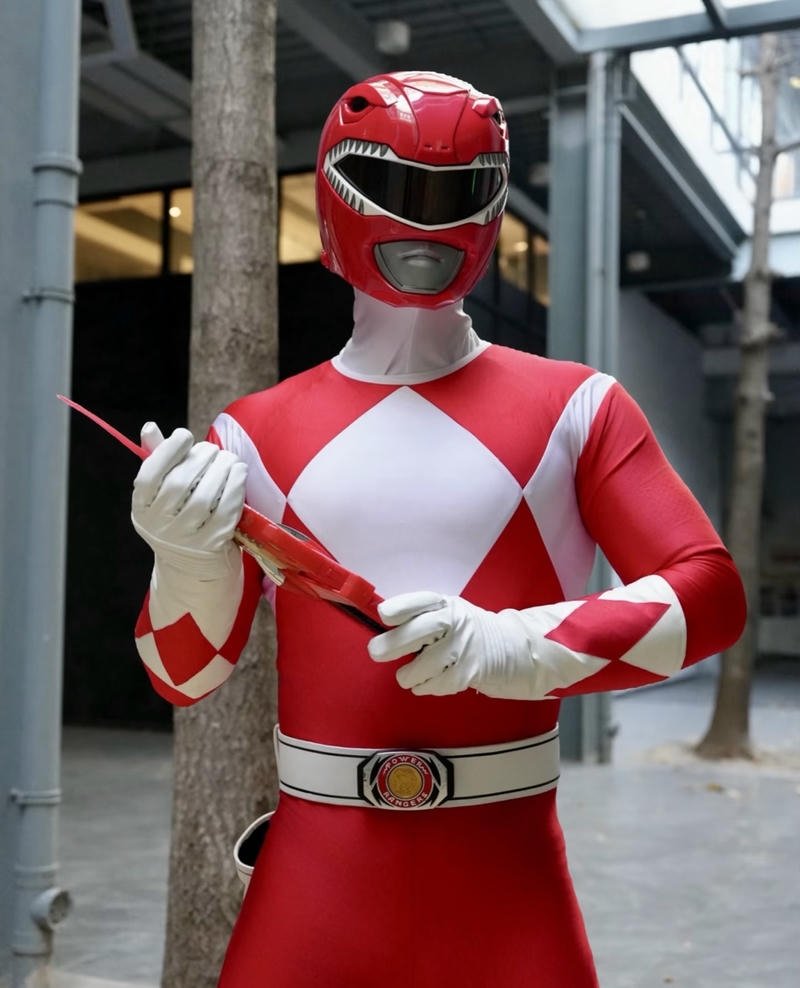 Hình cosplay siêu nhân mang nét cứng cỏi mạnh mẽ