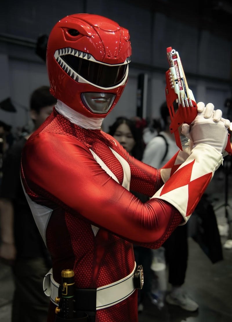 Hình cosplay siêu nhân mang vẻ năng động cuốn hút