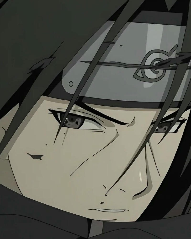 Hình nền Itachi cận mặt nhìn nghiêng sắc nét