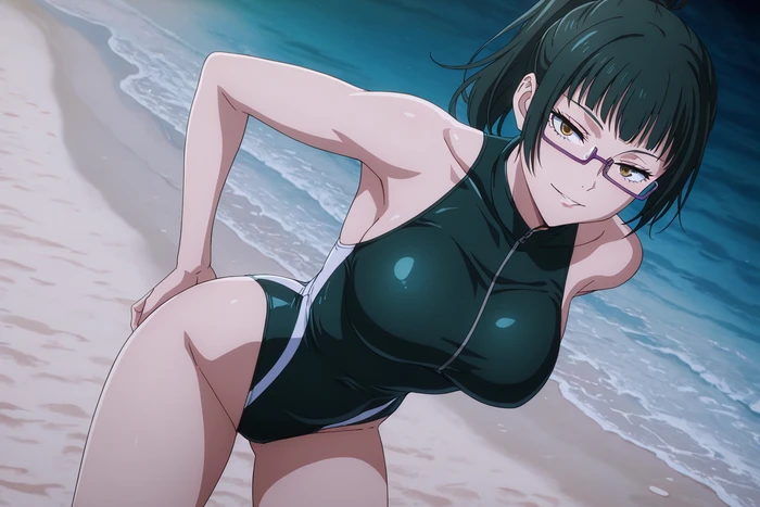 Maki Zenin R34 anime mông to tròn hấp dẫn