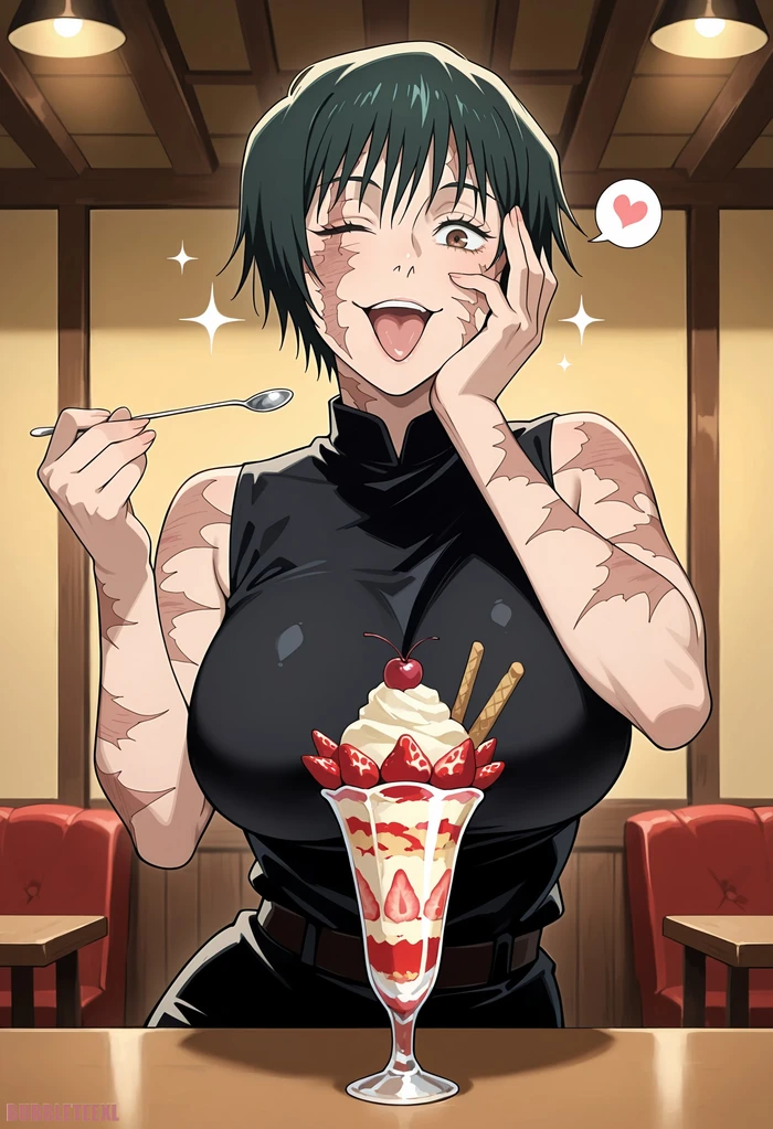 Maki hentai anime khoe hàng quyến rũ