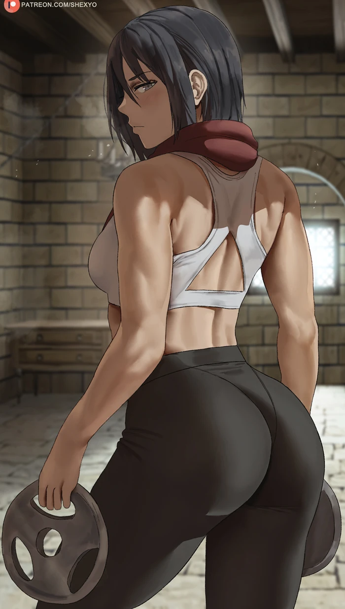 Mikasa Ackerman hentai nóng bỏng mê mẩn mọi ánh nhìn