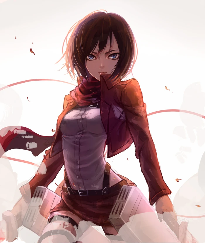 Mikasa Ackerman quyến rũ trong trang phục hentai nóng bỏng