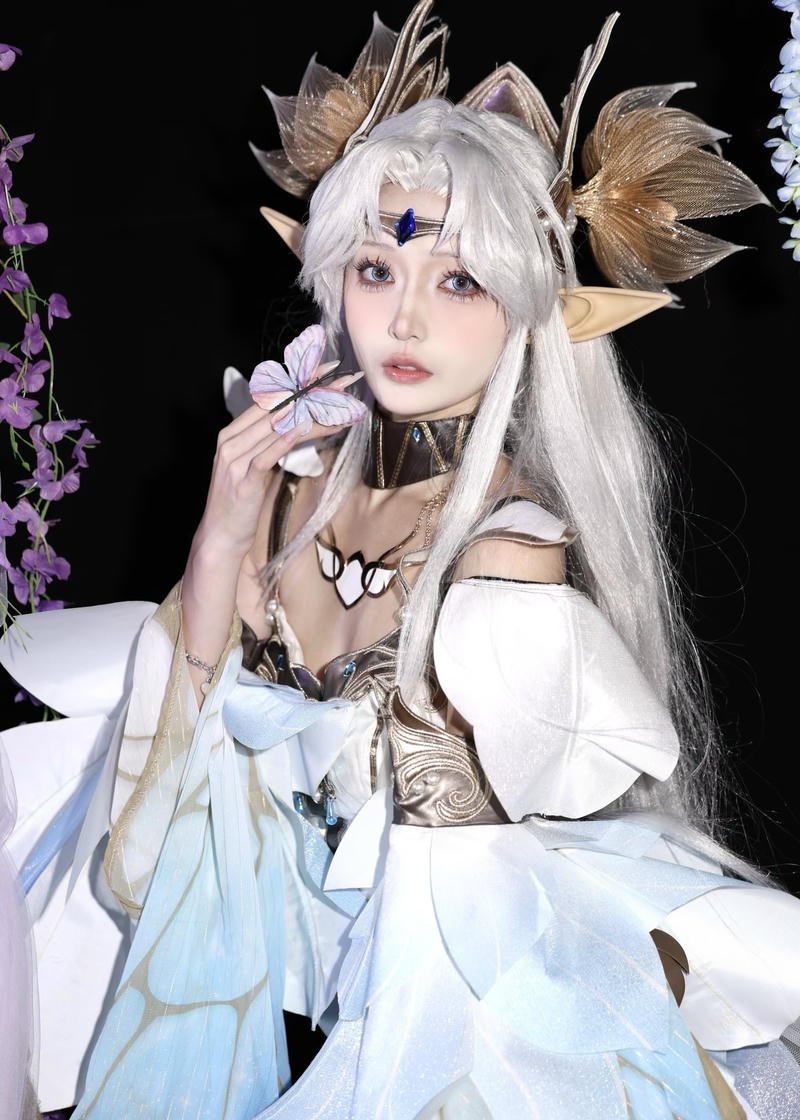 Nhân vật cosplay Điêu Thuyền hình tượng giai nhân cổ