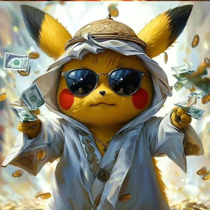 Pikachu ngầu mặc áo mưa làm thám tử trong đêm