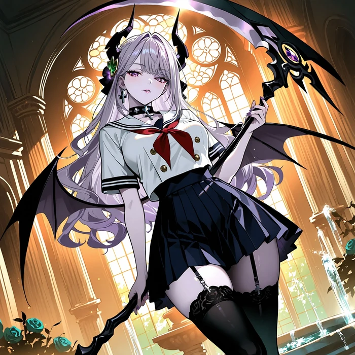 Succubus hentai R34 ngực khủng quyến rũ hút hồn