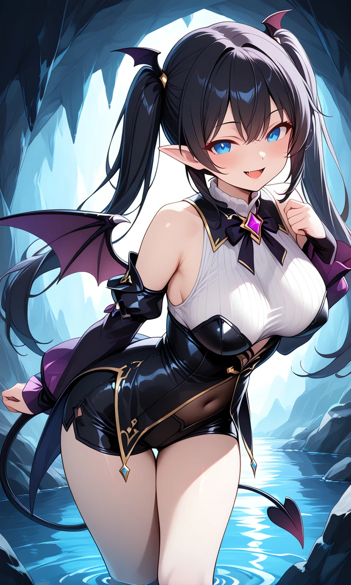 Waifu succubus hentai bikini lộ hàng đầy mê hoặc