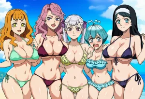 ảnh khỏa thân Black Clover hentai