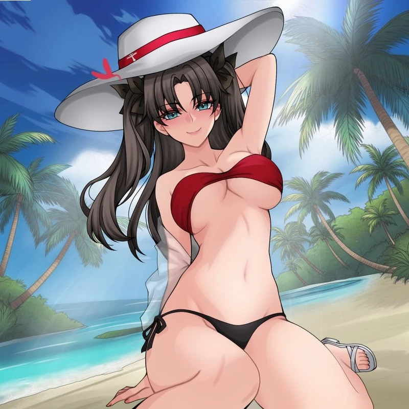 gái anime không mặc đồ hot trend