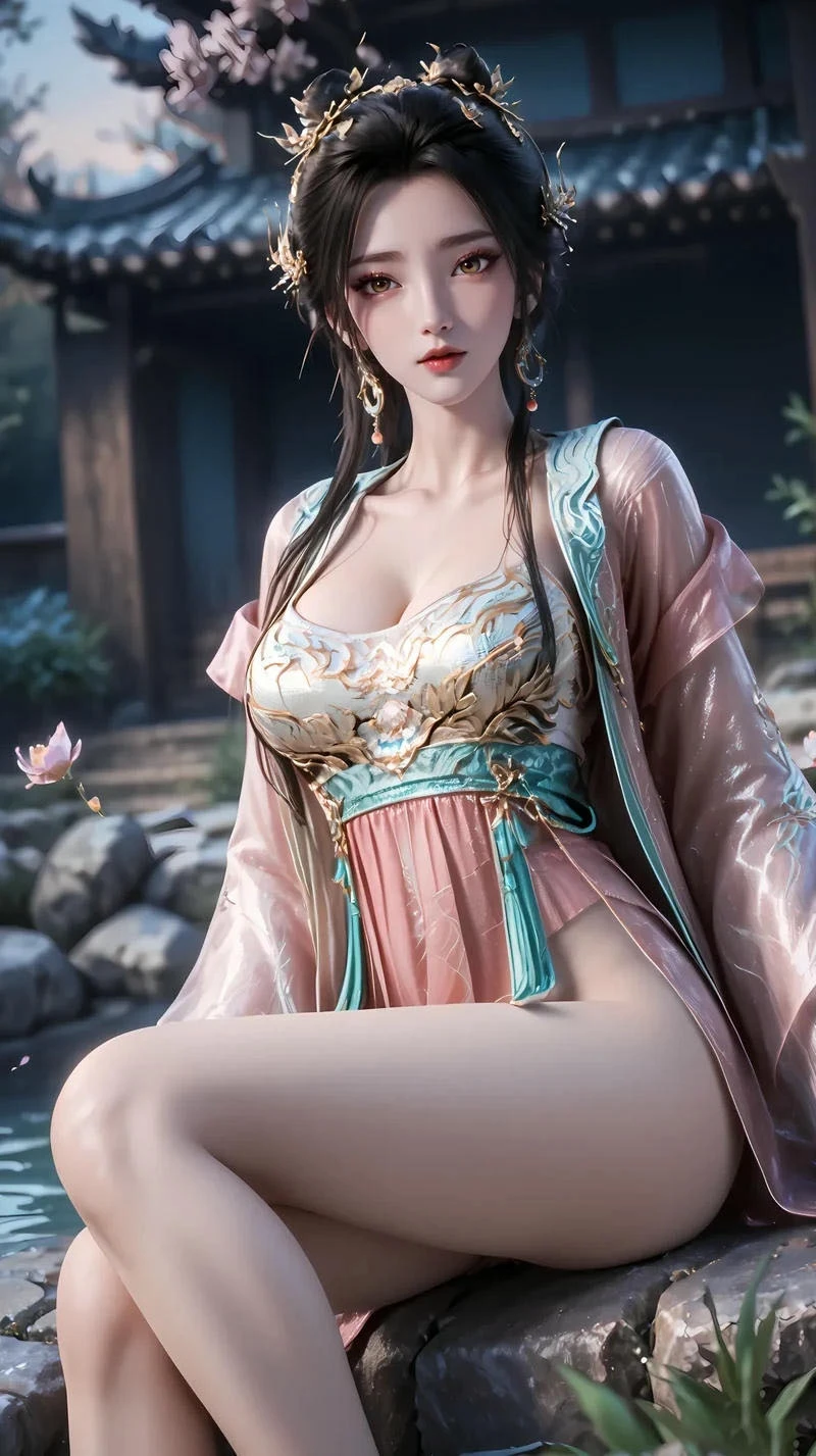 Ảnh 3D Kiếm Lai sex nóng ran mê hoặc