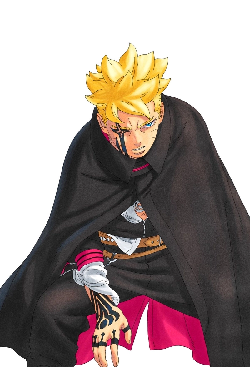 Ảnh Boruto mang dáng vẻ tinh nghịch của ninja thế hệ mới