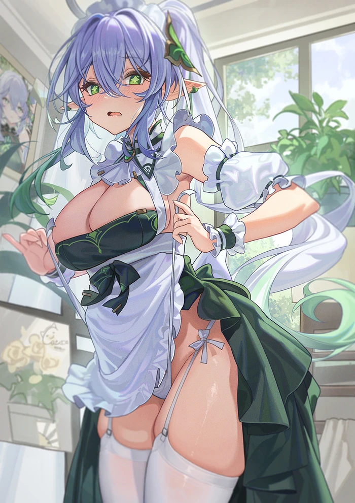 Ảnh Nahida hentai sexy vòng ba hoàn hảo