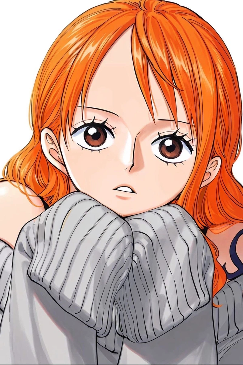Ảnh Nami One Piece sở hữu ngoại hình trẻ trung bắt mắt