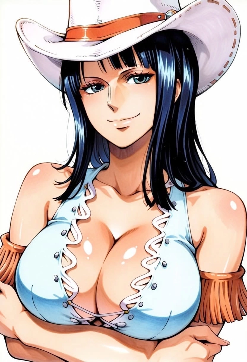 Ảnh Nico Robin mặc bikini tạo cảm giác nóng bỏng hiện đại