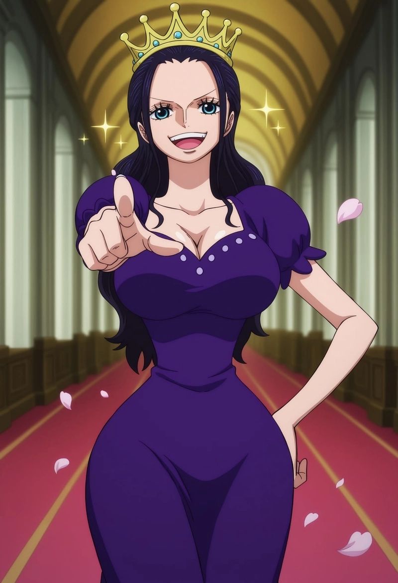 Ảnh Nico Robin mang nét trưởng thành cùng vẻ sang trọng