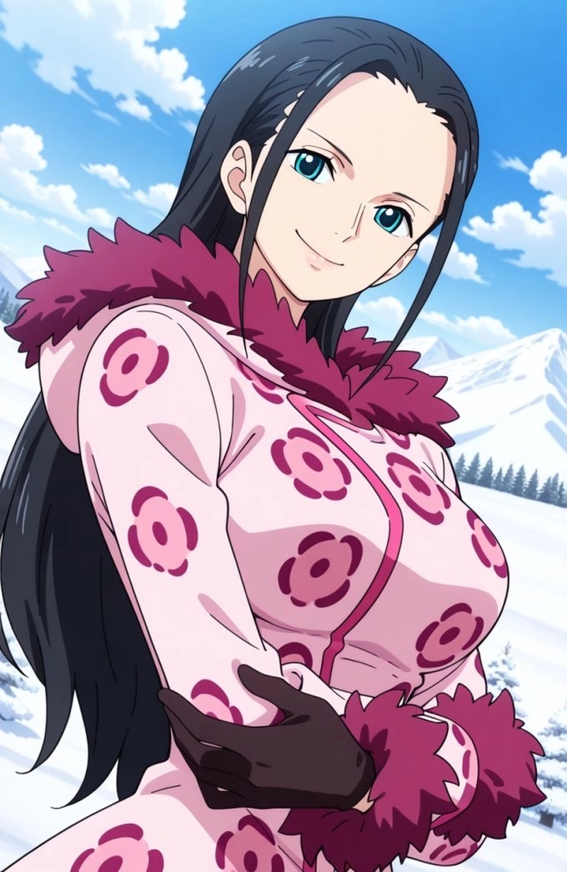 Ảnh Nico Robin ngầu mang thần thái áp đảo rất cuốn mắt