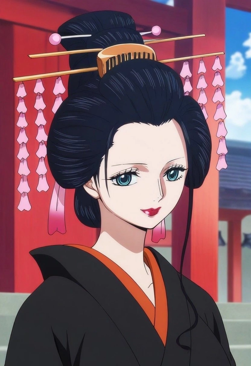 Ảnh Nico Robin sở hữu vẻ ngoài lạnh lùng đầy cuốn mắt