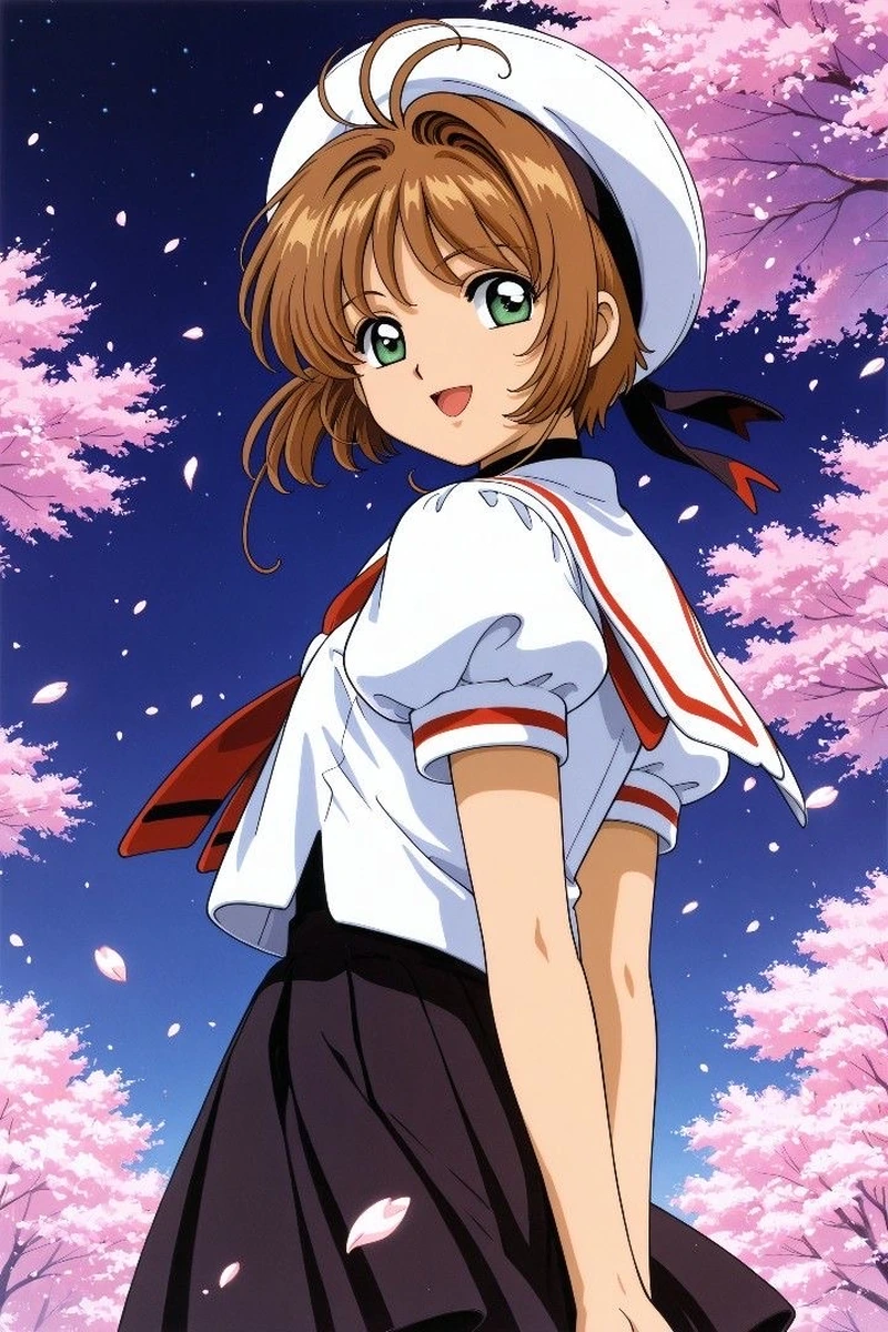 Ảnh Sakura sở hữu nụ cười dịu dàng đầy đáng yêu riêng