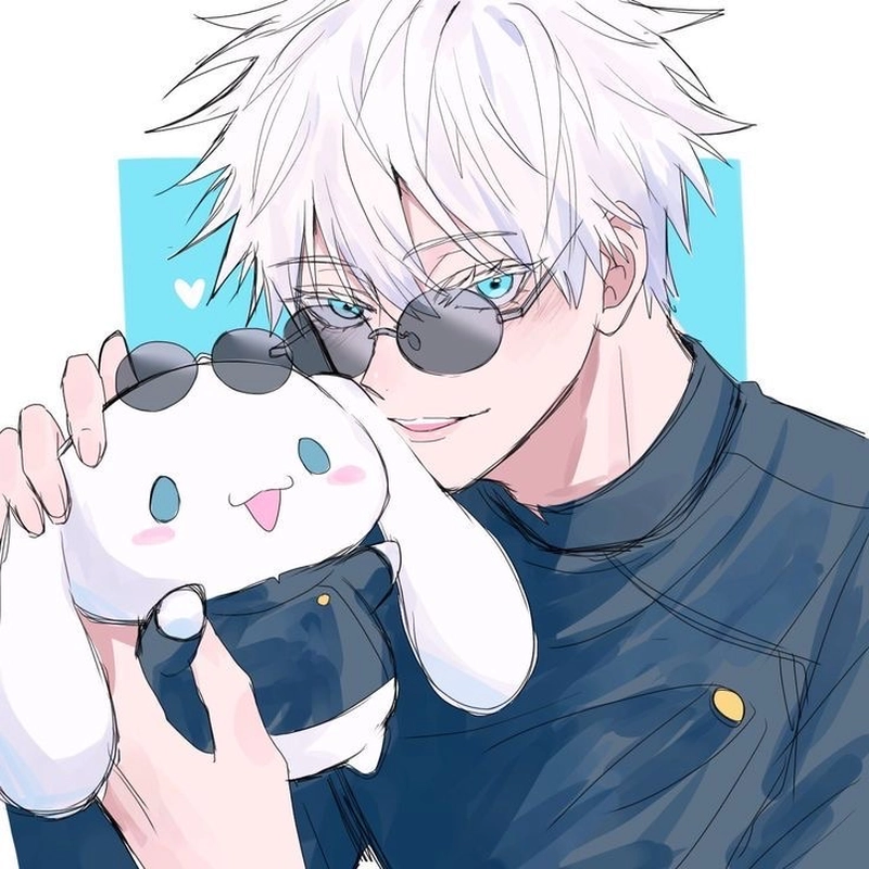 Ảnh anime Gojo mang phong cách chiến binh đầy cá tính