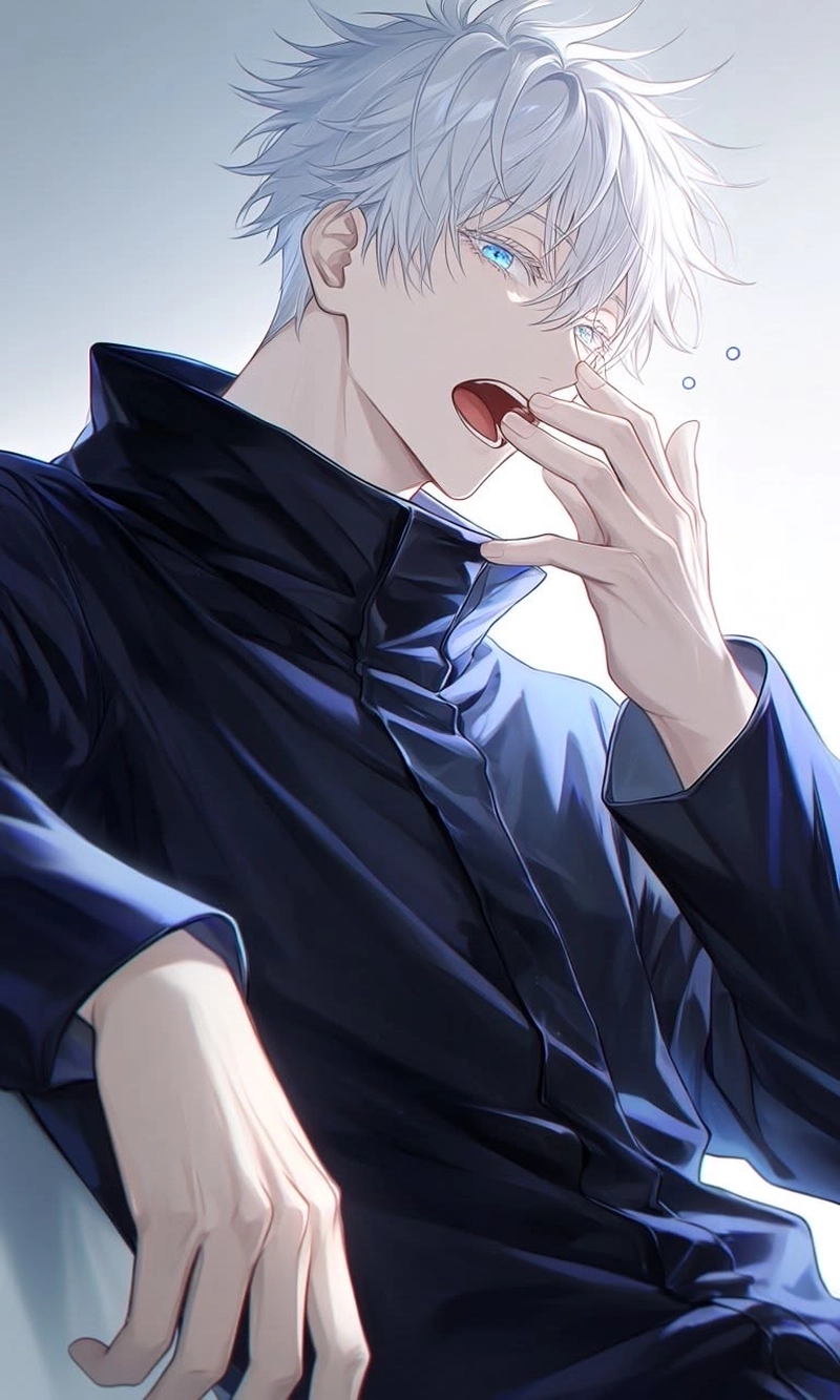 Ảnh anime Gojo tạo cảm giác hiện đại rất nổi bật