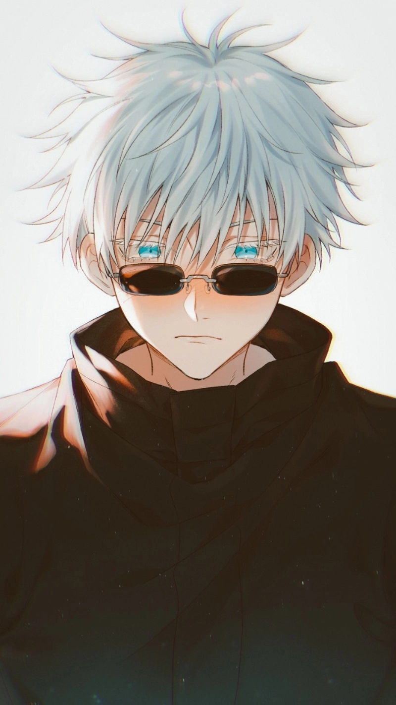 Ảnh anime Gojo tạo điểm nhấn bằng phong cách mạnh mẽ