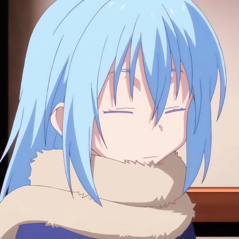 Ảnh anime Rimuru tạo dáng lạnh lùng đẹp