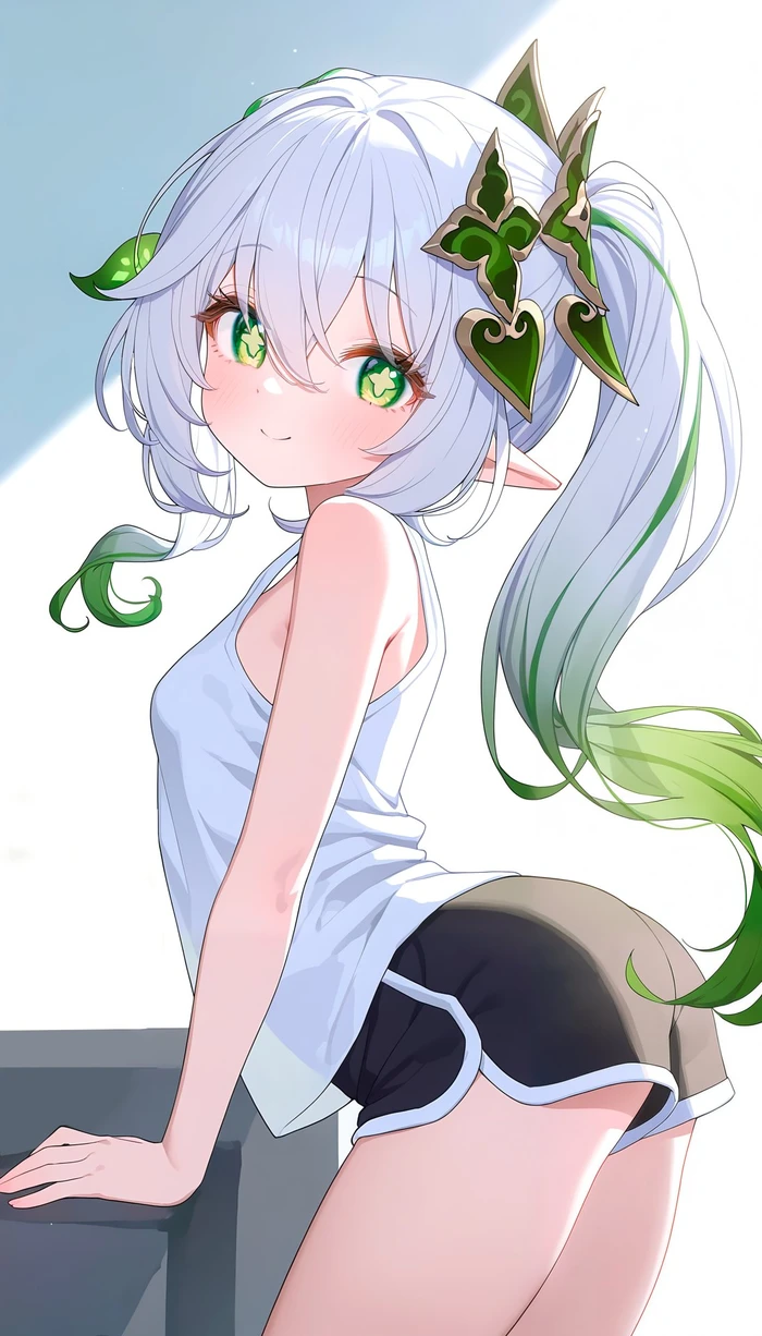 Ảnh hentai Nahida quyến rũ khoe hàng