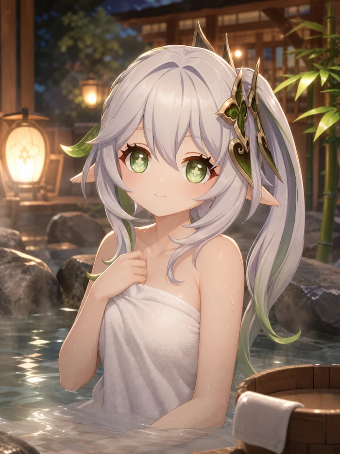 Ảnh hentai Nahida quyến rũ với vòng một đầy đặn