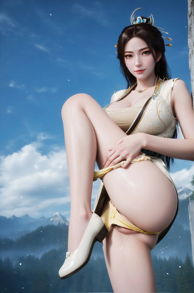Ảnh sex 3D Diêu Hi quyến rũ đầy dục vọng