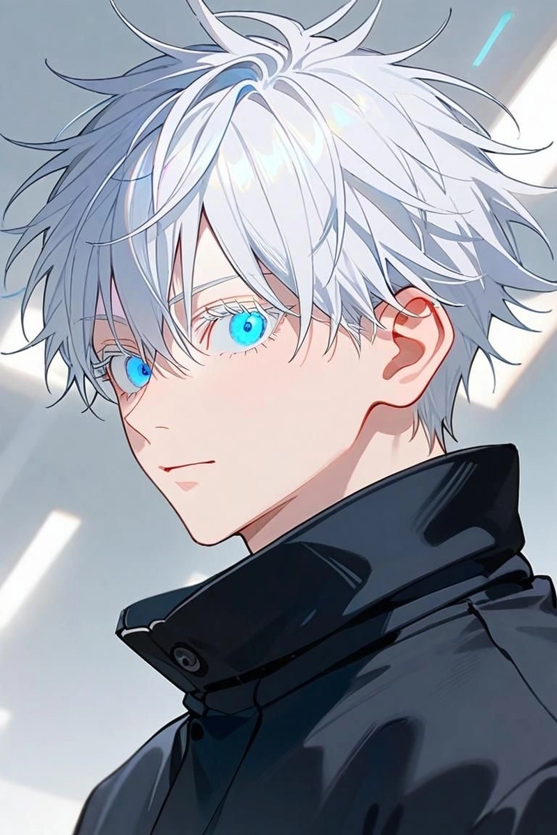 Anime Gojo sở hữu ngoại hình thanh lịch rất cuốn hút