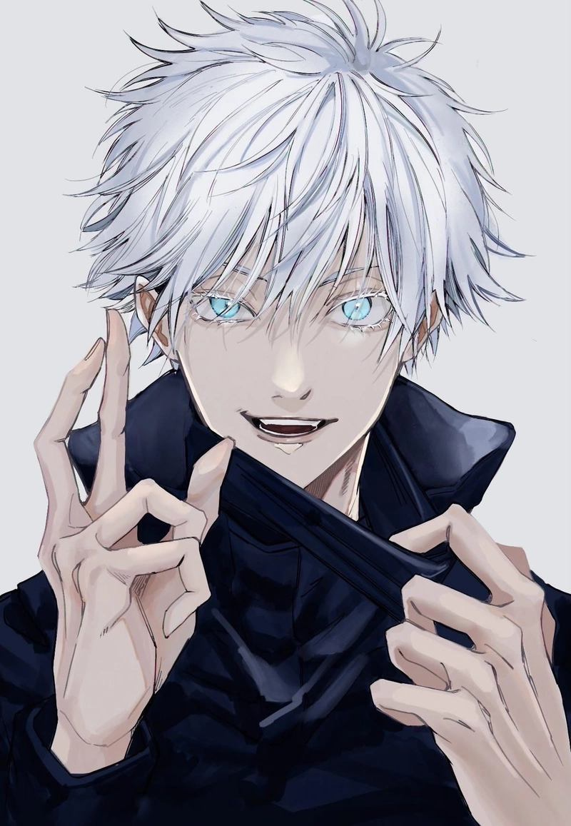 Anime Gojo sở hữu thần thái bá đạo đầy sức hút