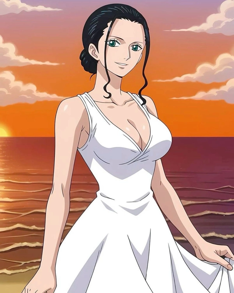 Anime Nico Robin One Piece tạo cảm giác mạnh qua thần thái