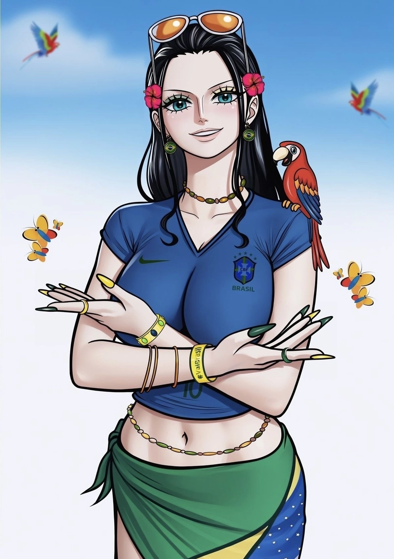 Anime Nico Robin sở hữu phong cách hiện đại rất cuốn hút