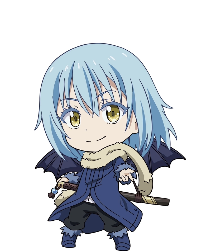 Anime Rimuru phong cách chibi dễ thương