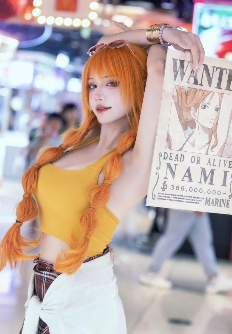 Gái đẹp nami mặc bikini phong cách cá tính
