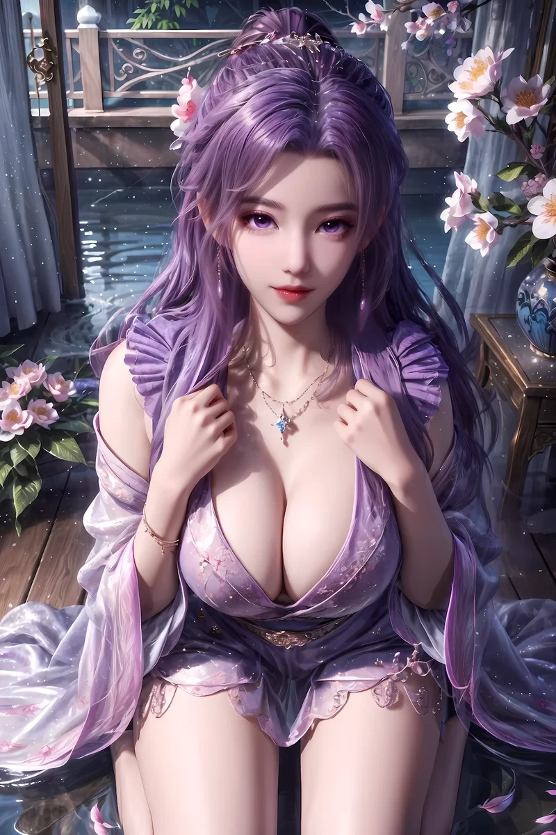 Hình 3D Vân Tiêu nóng bỏng quyến rũ