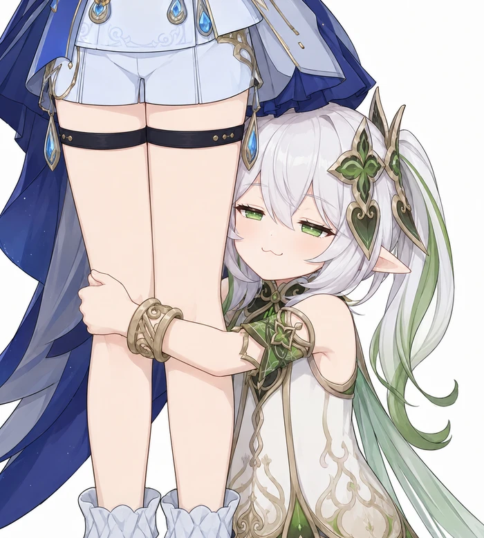 Hình Nahida anime khoe mông tròn cuốn hút