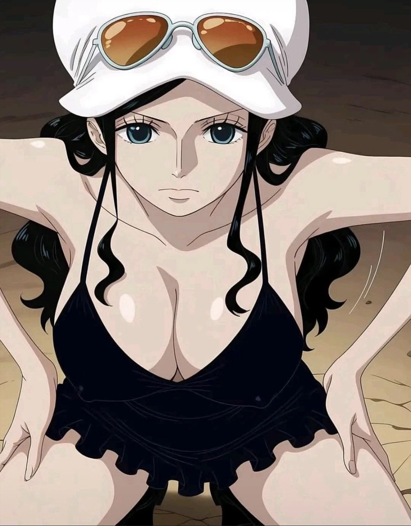 Hình ảnh Nico Robin sở hữu thần thái tự tin rất cuốn mắt