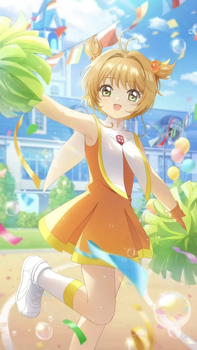Hình ảnh Sakura chibi tạo cảm giác đáng mến rất sinh động