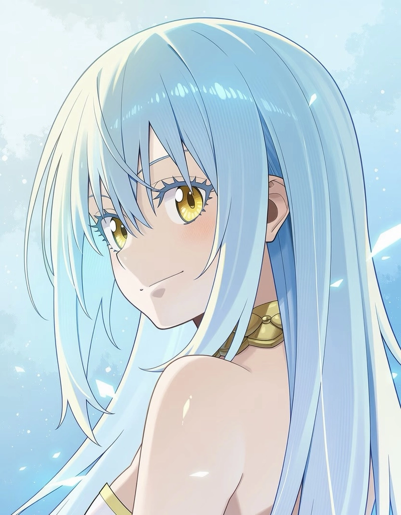 Hình ảnh anime Rimuru sắc nét nền sáng