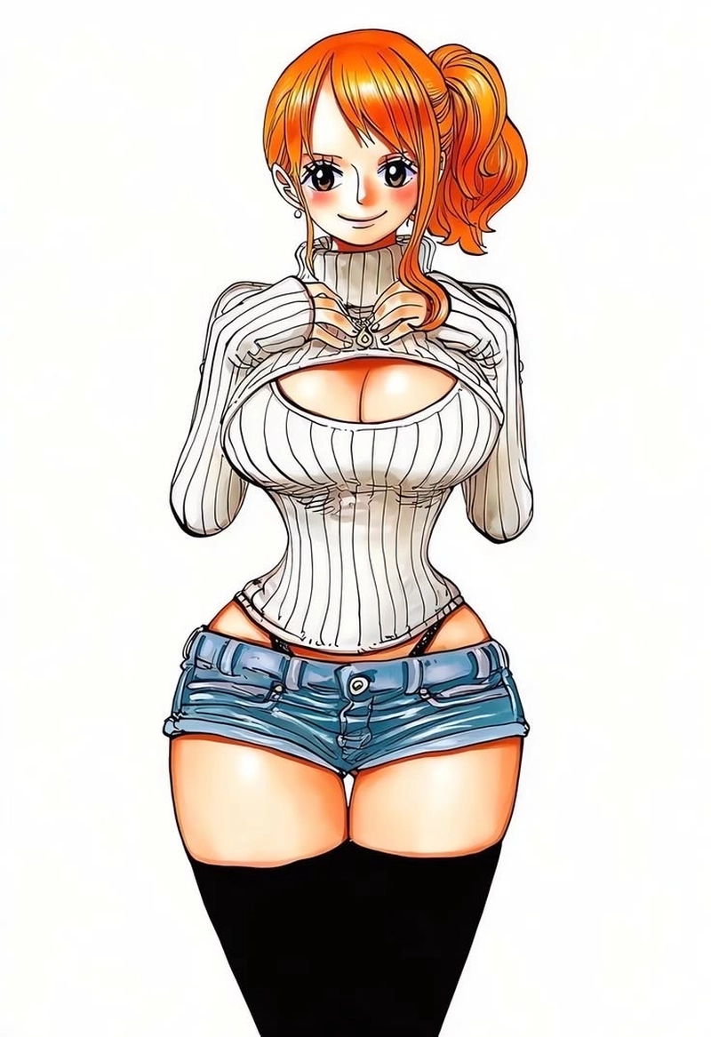 Hình ảnh của Nami mang thần thái vui tươi đầy năng lượng