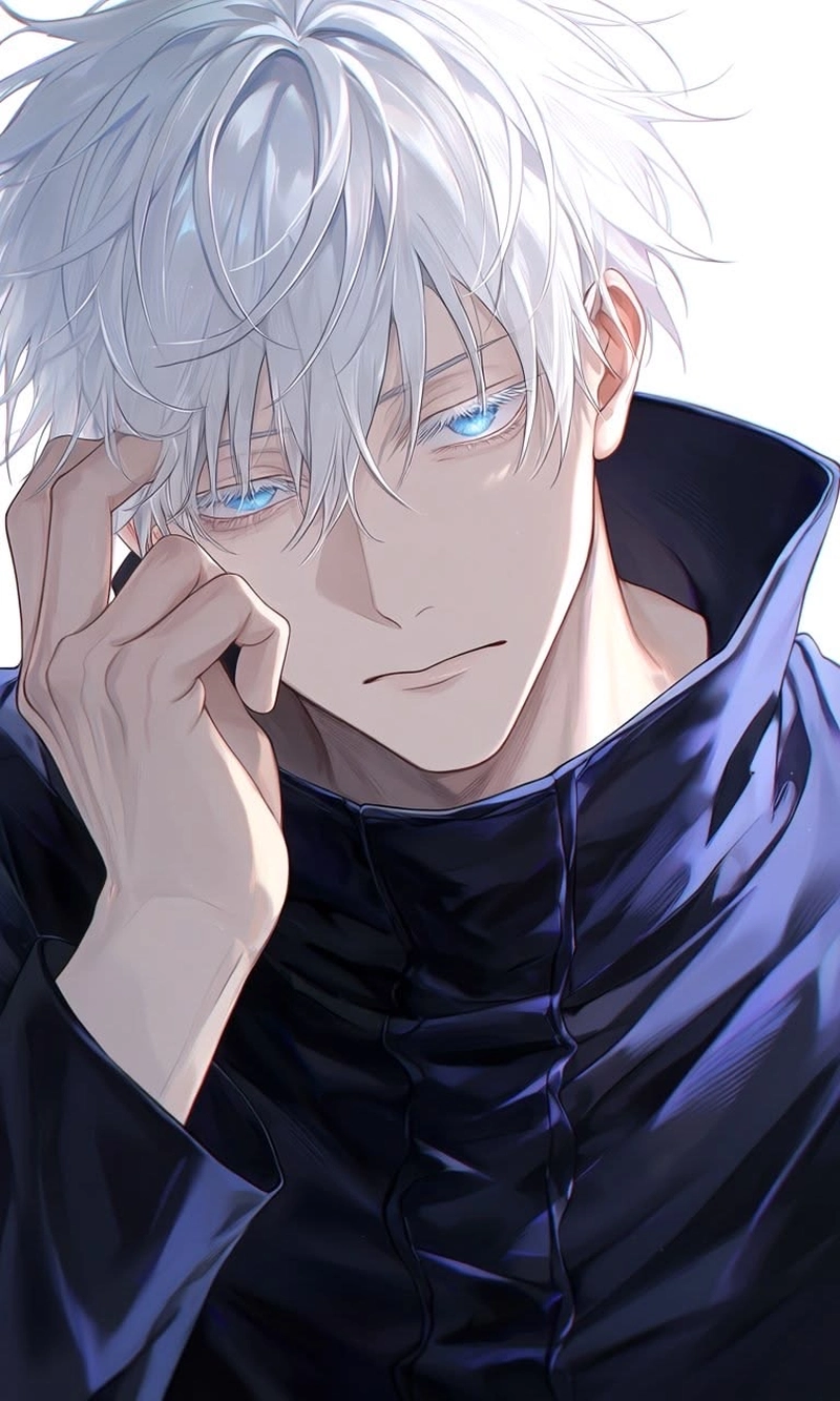 Hình anime Gojo mang thần sắc tự tin đầy cá tính