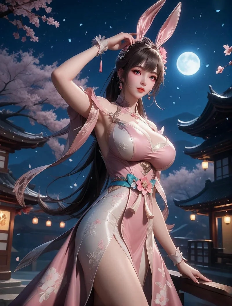 Hình nóng 3D Tiểu Vũ trắng trẻo sexy