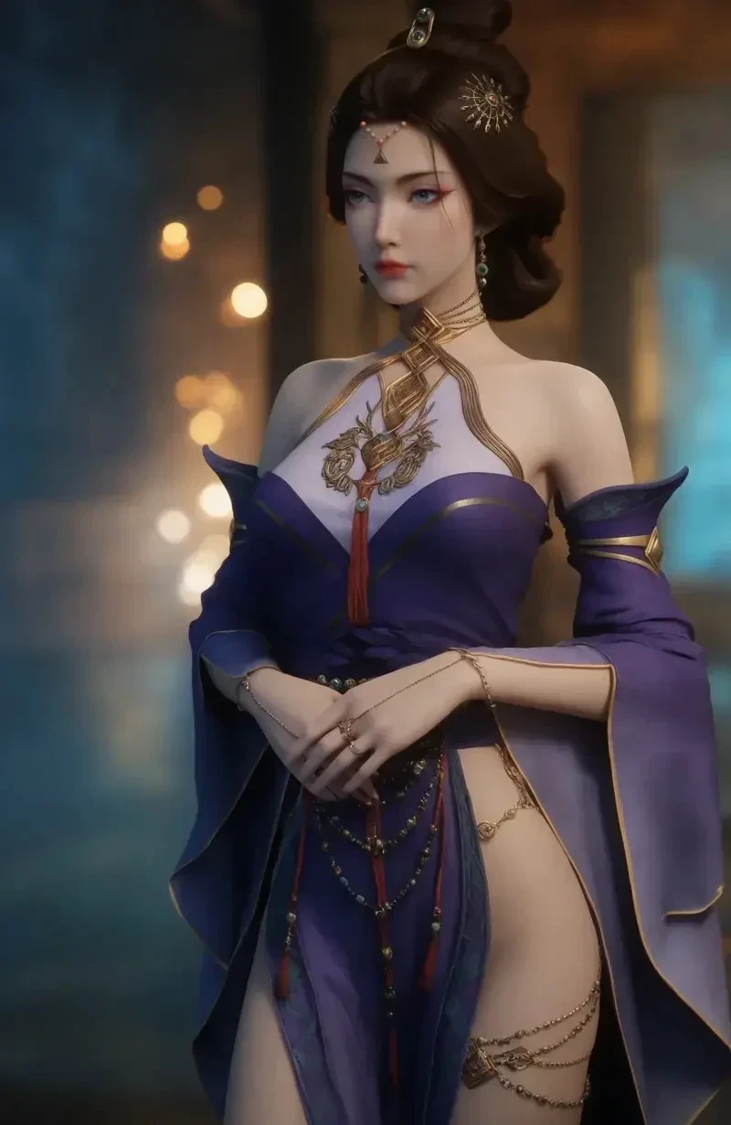 Hình sex 3D Phạm Tĩnh Mai vú tròn cuốn hút