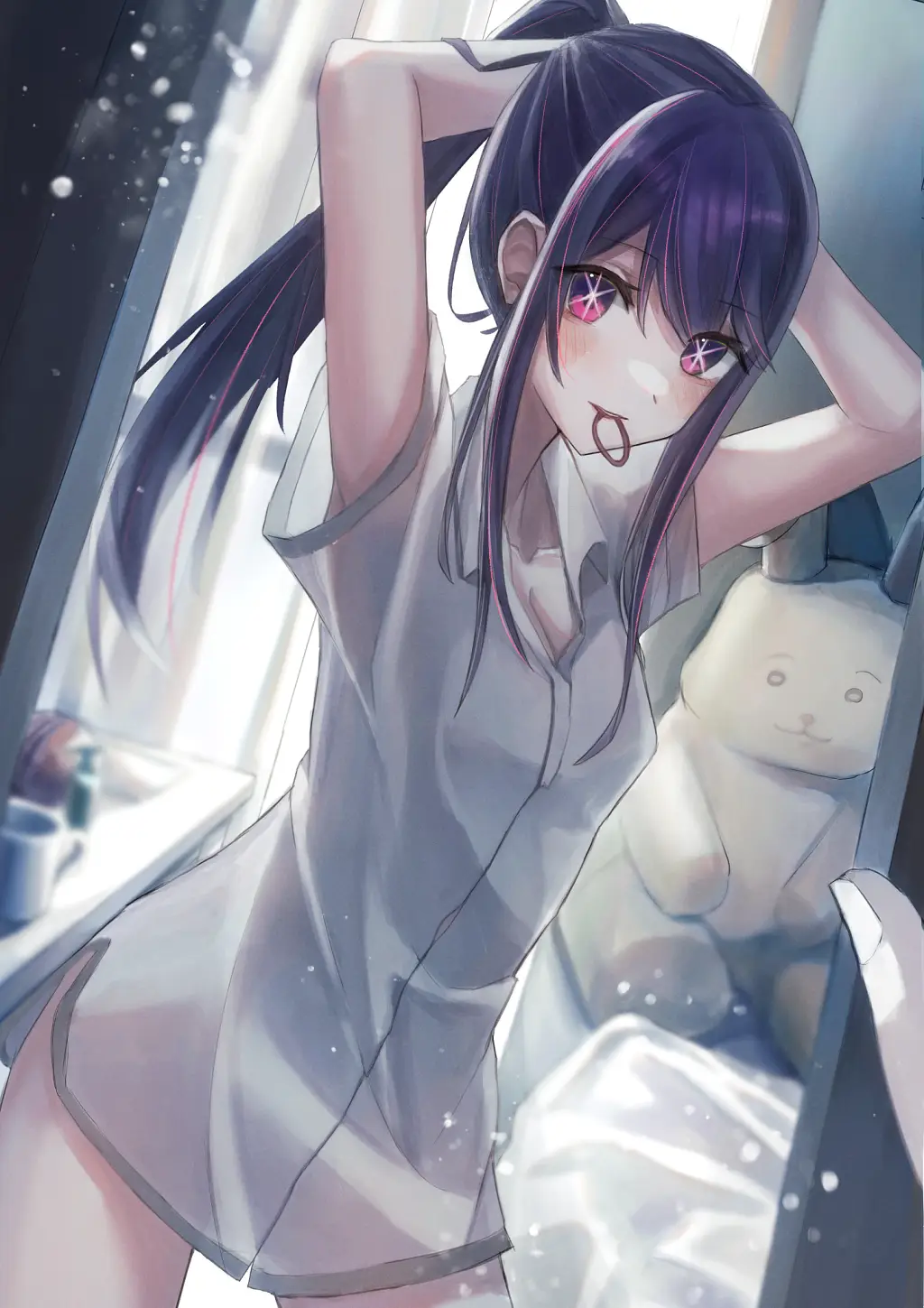 Hoshino Ai hentai phong cách nóng bỏng đầy mê hoặc